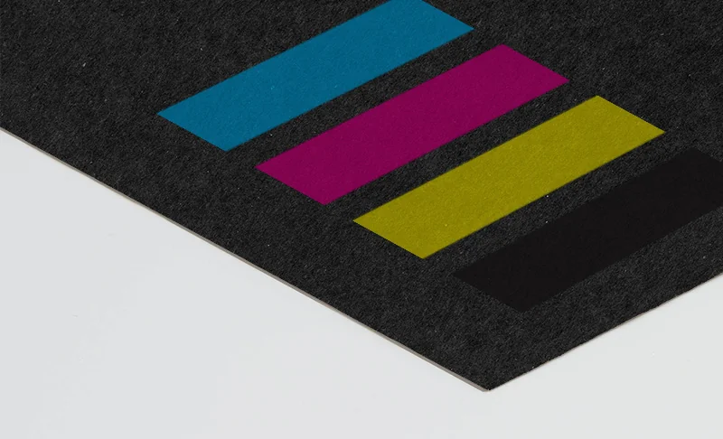 Ink Colors on Black Kraft