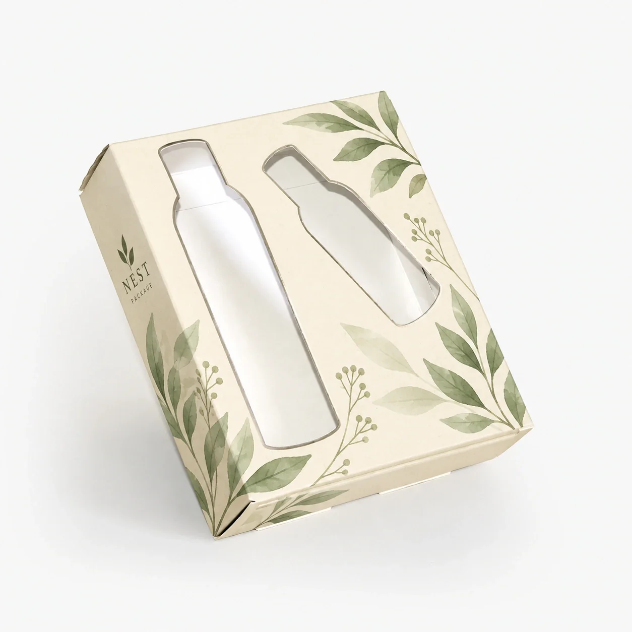 Custom Cube Boxes with Windows