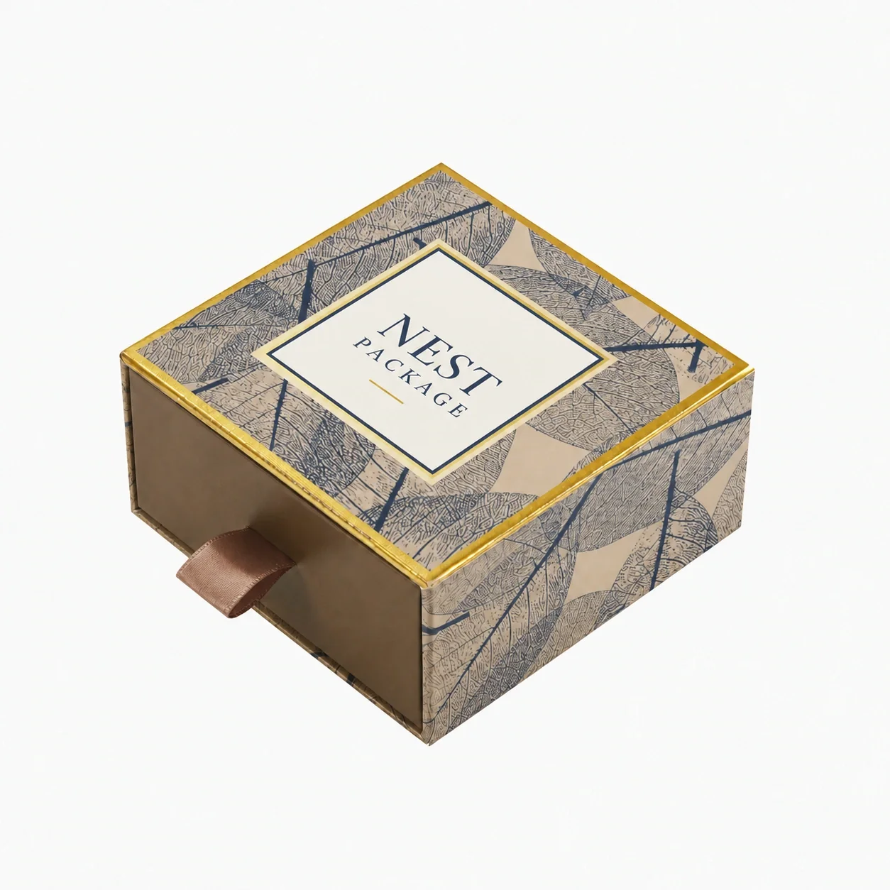 Brown Chocolate Drawer Style Box