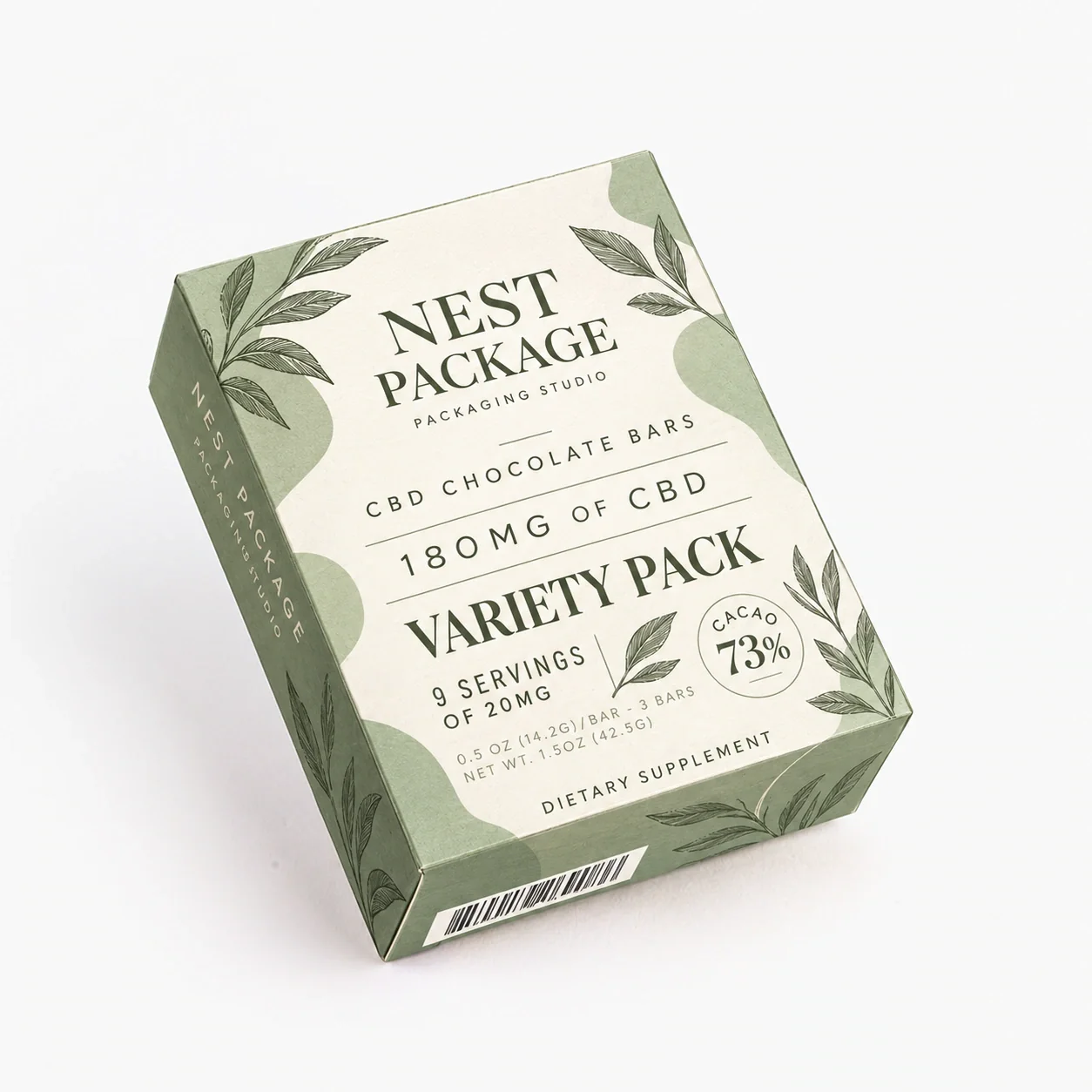 Cannabis Chocolate Packaging Box