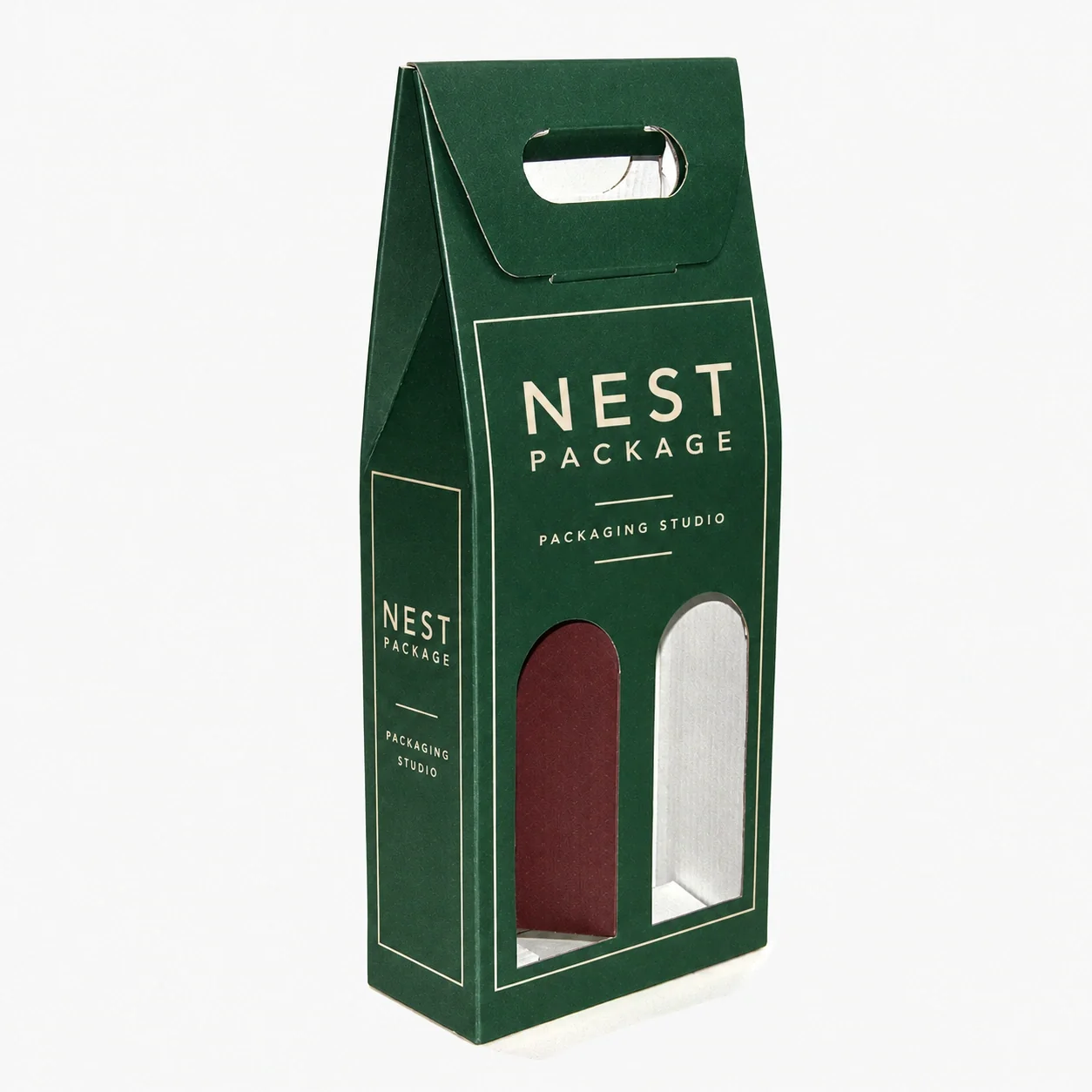 Custom Printed Wine Bottle Carrier