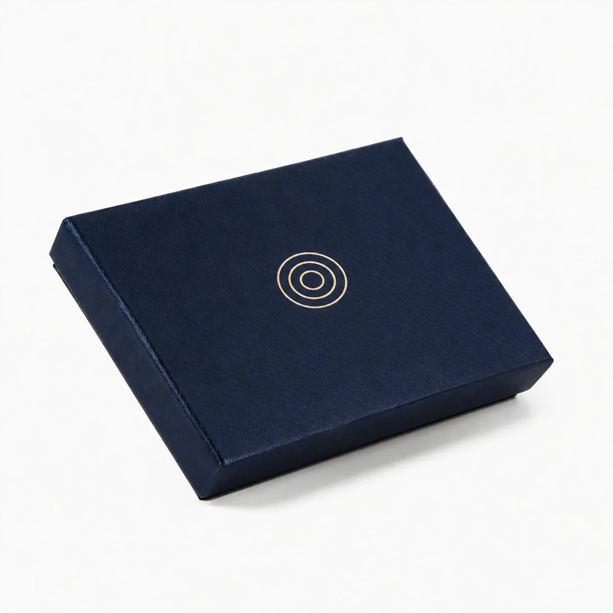 Black Leather Jewelry Lid-Off Box