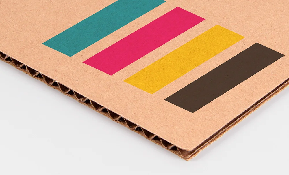 Ink Colors on Kraft Paperboard