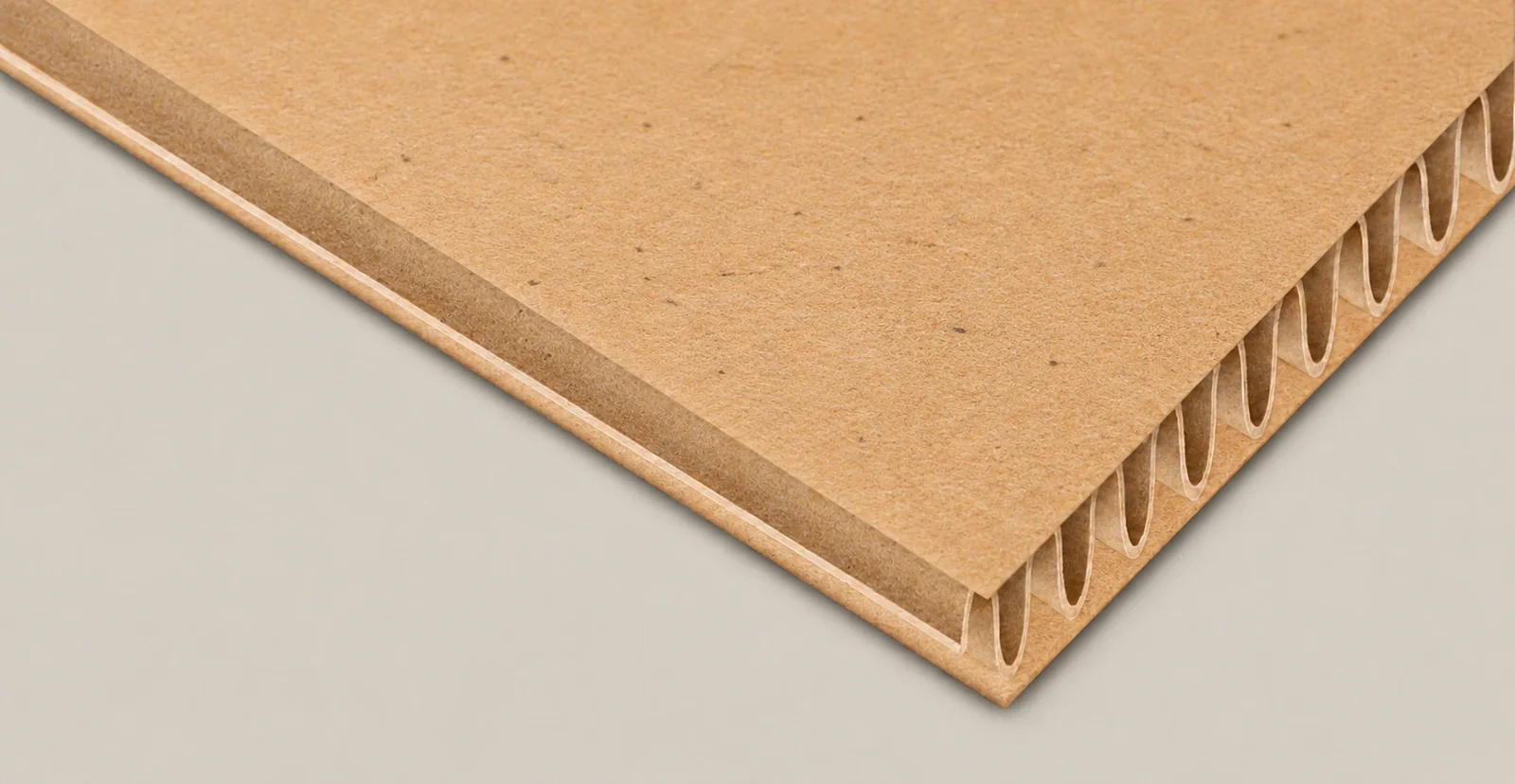 a flute corrugated