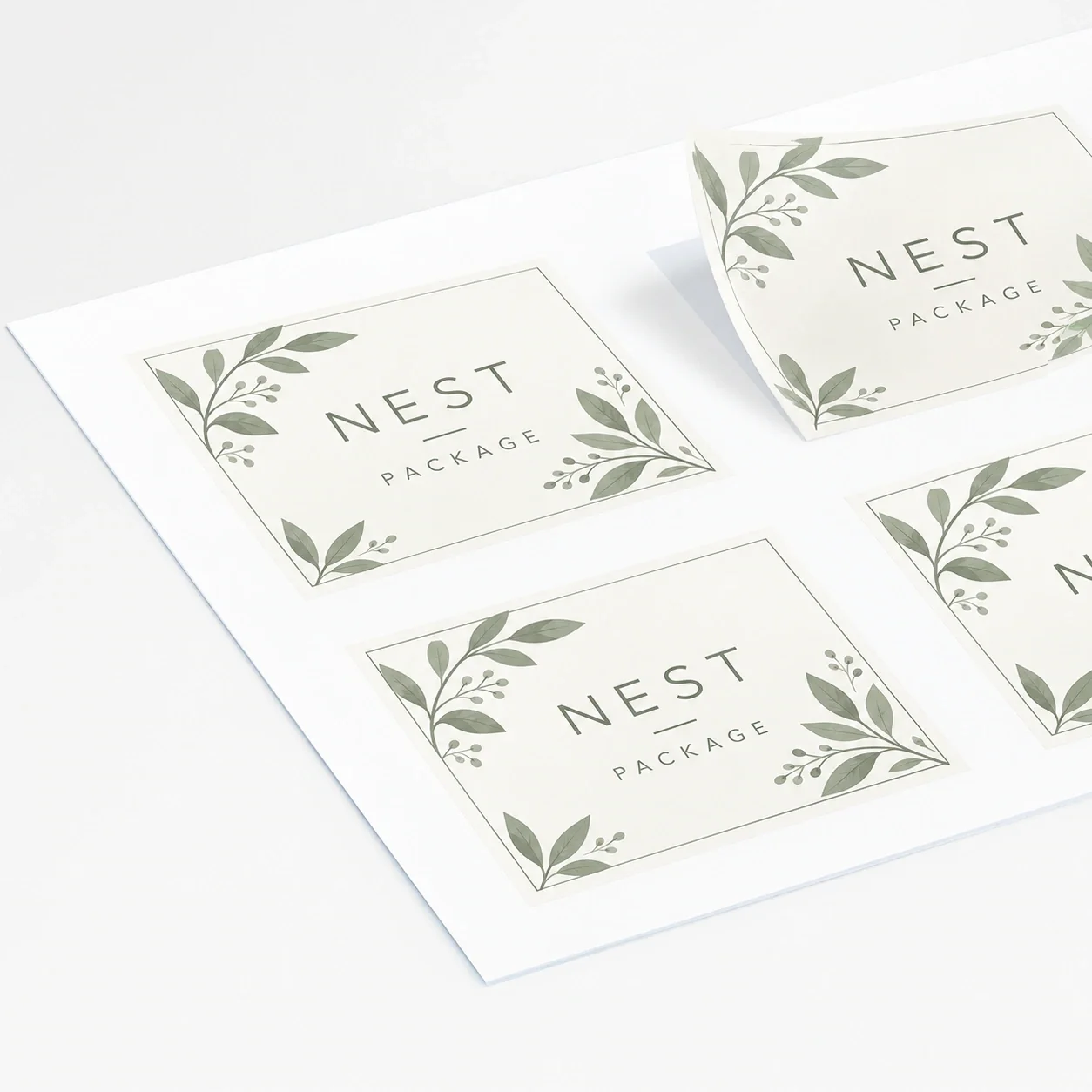 Custom Rectangle Sheet Labels