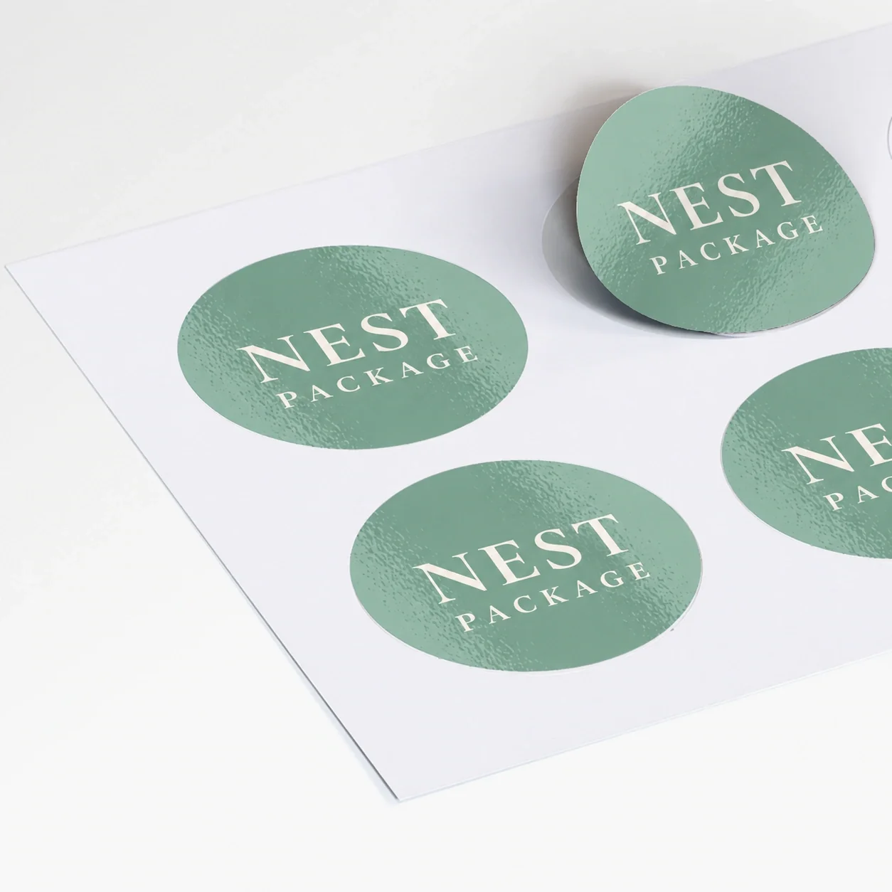 Custom Round Sheet Labels