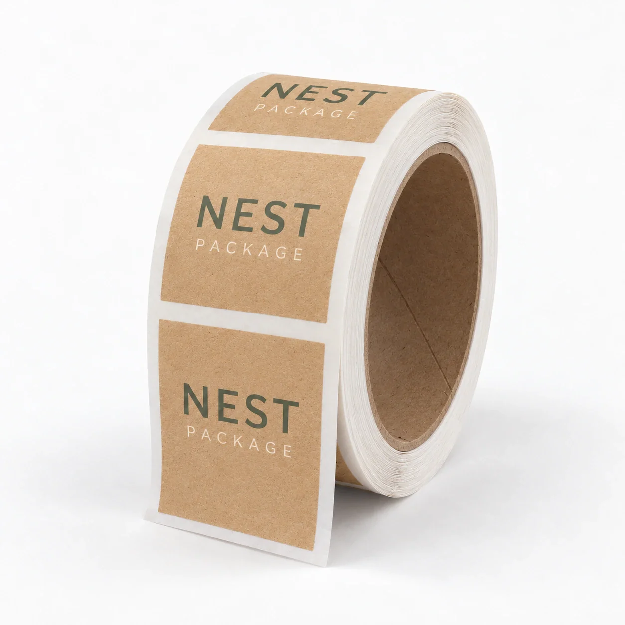 Custom Printed Kraft Paper Labels