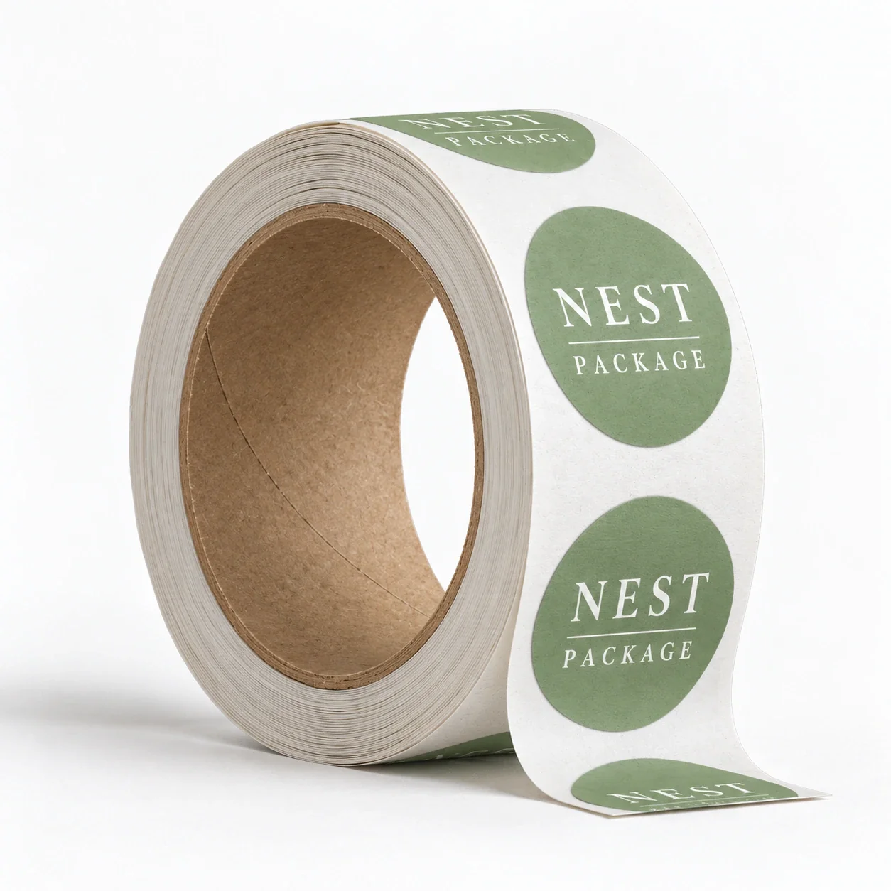 Custom Circle Food Labels