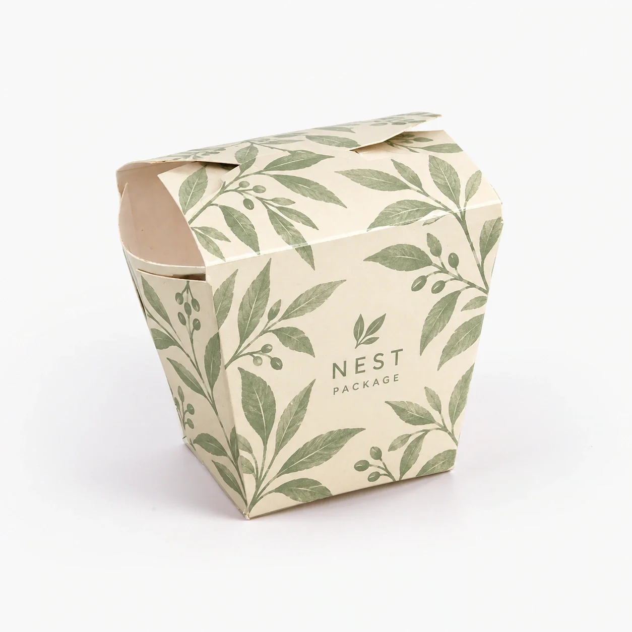 Yellow Takeout Box