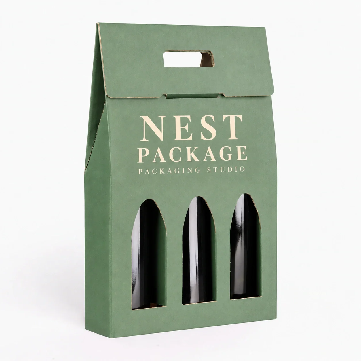 Custom Printed Wine Carrier Boxes