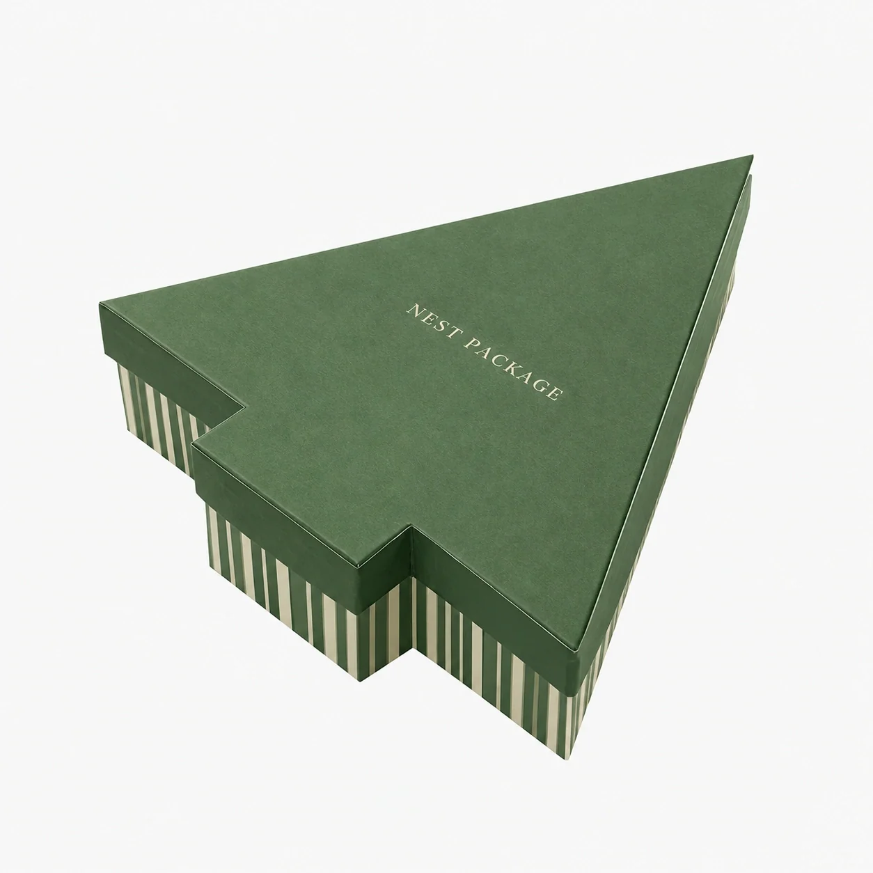 Christmas Tree Shaped Holiday Box