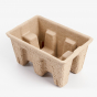 Natural Dry Press Molded Pulp Insert