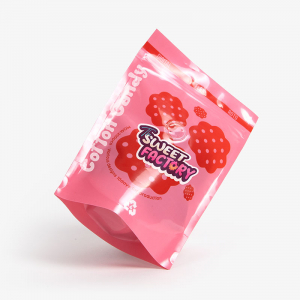 Custom Printed Cotton Candy Bags