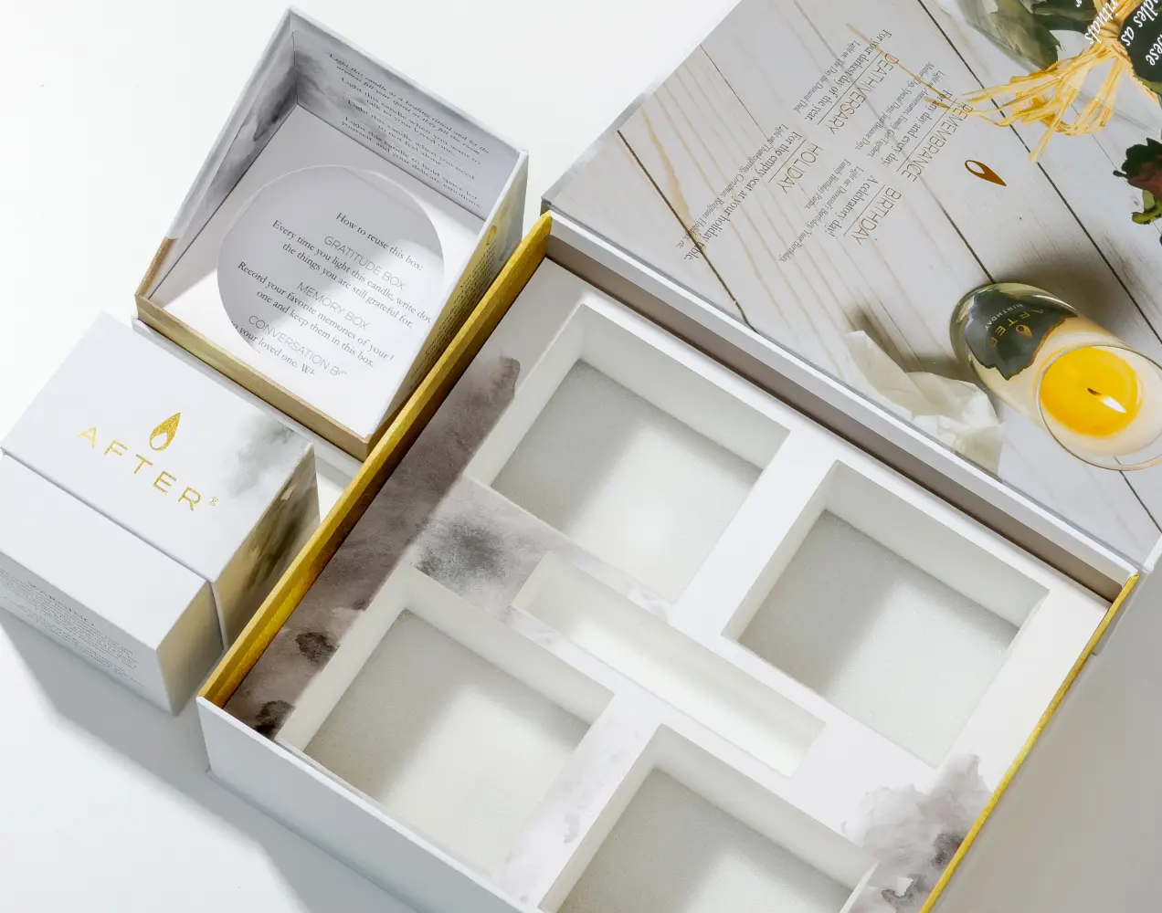 Candle  product packaging solution