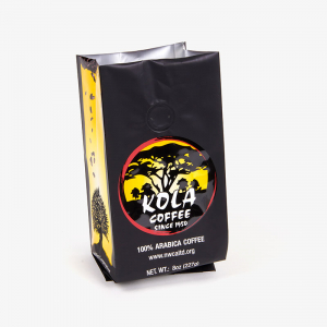 Coffee gusset bags with Valve