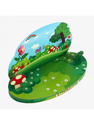 Multicolored Toy Display
