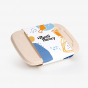 Sugarcane Take-Out Container with Sleeve