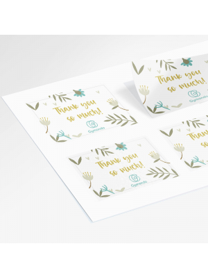 Custom Rectangle Sheet Labels