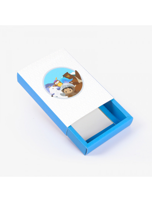 Tuck End Blue Card Box