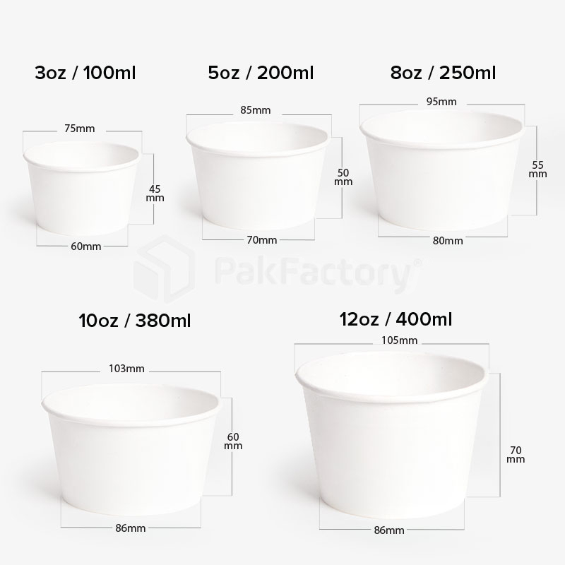 Disposable Ice Cream Paper Cup