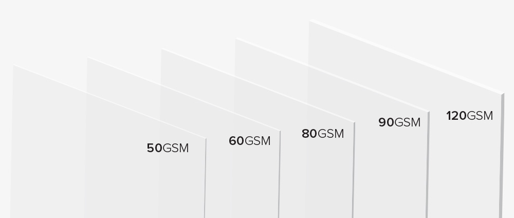 Glassine paper thickness