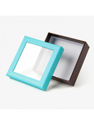Cardboard Box with Window Lid
