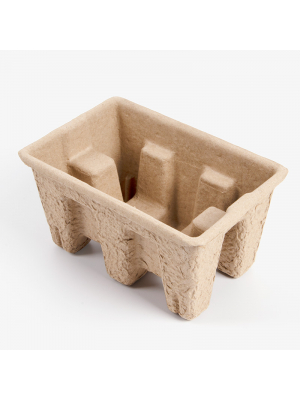 Natural Dry Press Molded Pulp Insert