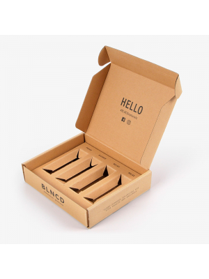 Corrugated Kraft Product Sample Box