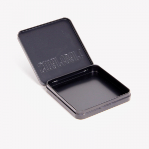 Square Hinged Tin Boxes