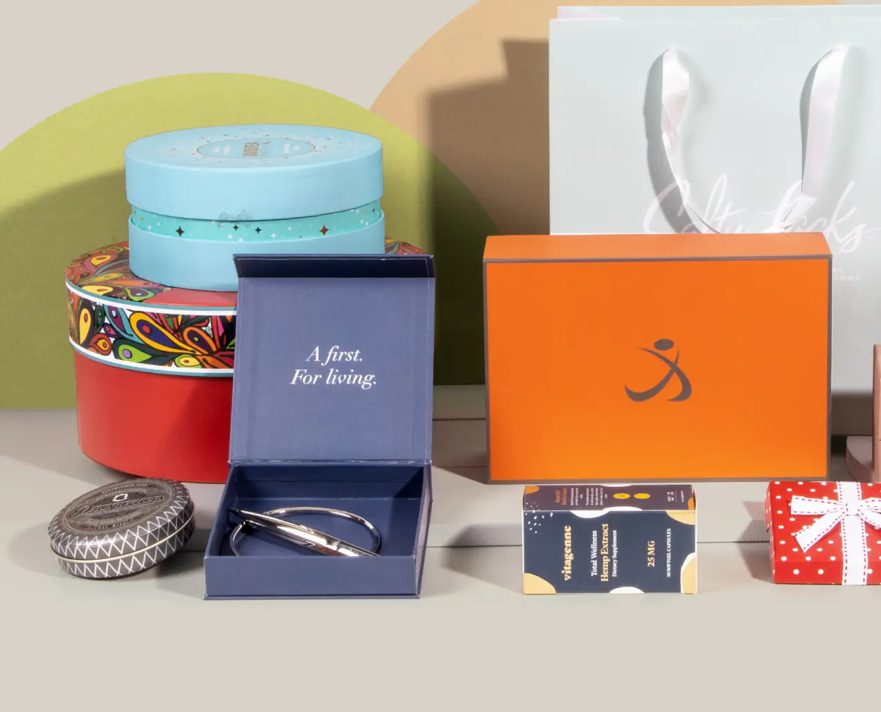 Gift product packaging solution