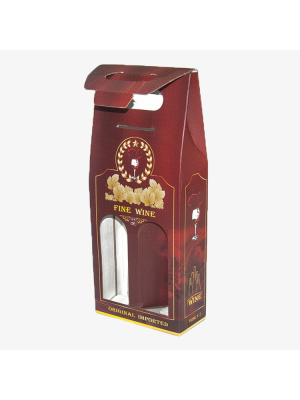 Custom Printed Wine Bottle Carrier