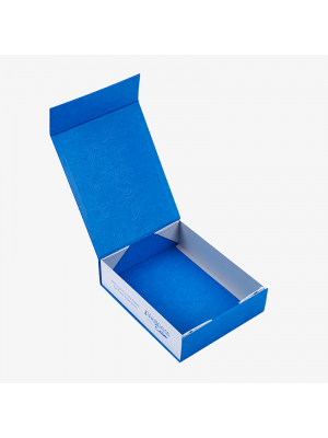 Collapsible Blue Sunglasses Box