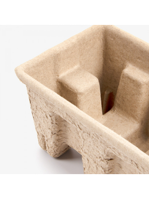 Natural Dry Press Molded Pulp Insert