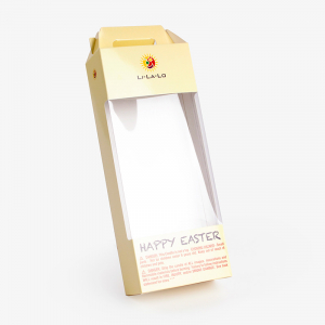 Yellow Candle Carrier with Window