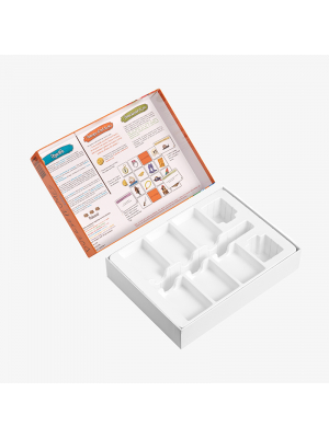 Game Lid-Off Box with Blister Insert