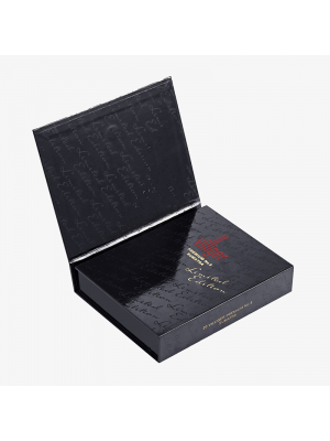 Black Embossed Cigar Box