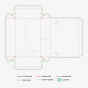Custom Front Tuck Collapsible Take Out Boxes