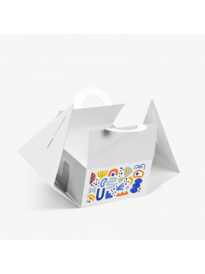 No Glue Cake Boxes