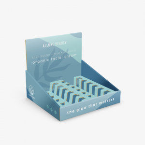 Corrugated Counter Display with Insert