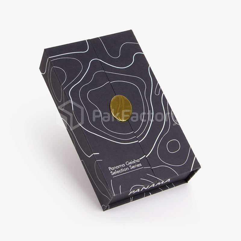 Coffee Front Flip Luxury Gift Box