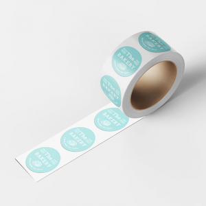 Custom Circle Food Labels