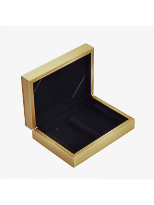 Wooden Tobacco Hinged Box with Insert