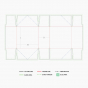 Custom Paper 6-Corner Boxes without Vents