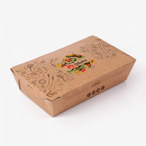 Custom Front Tuck Collapsible Take Out Boxes