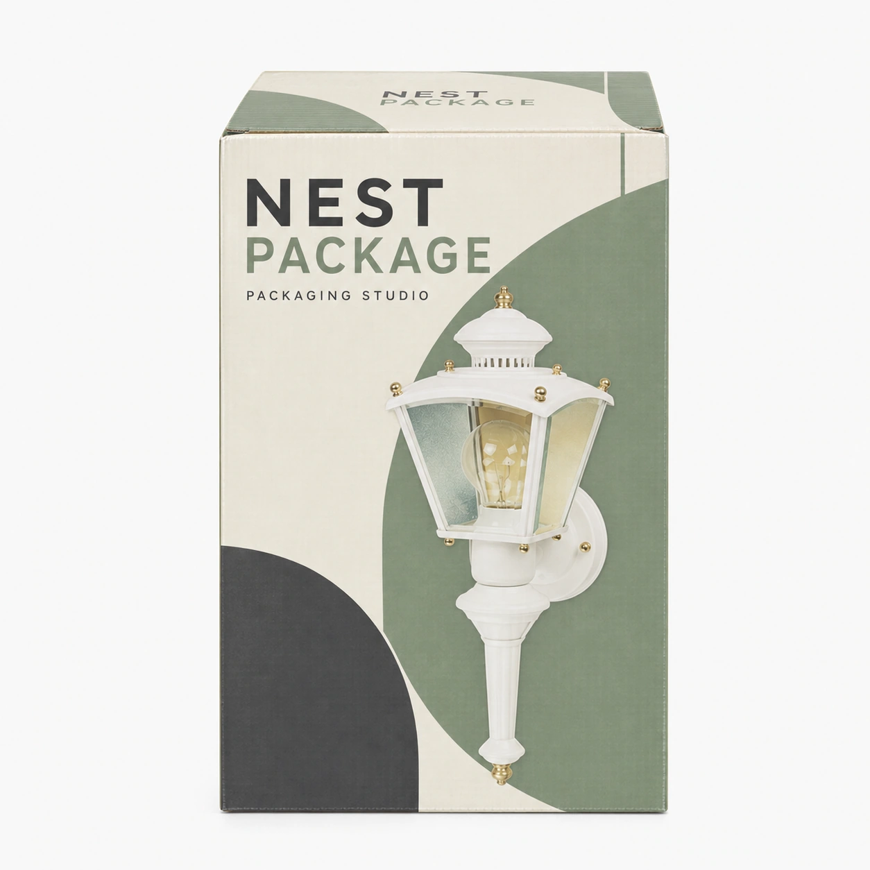 Outdoor Wall Lantern Packaging Boxes
