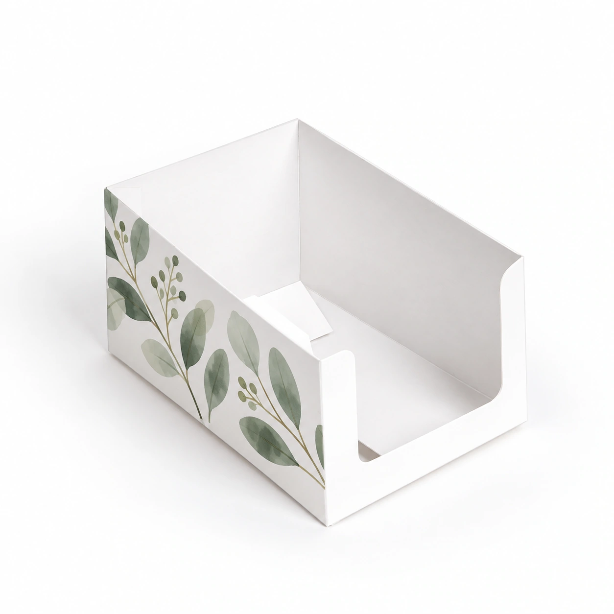 Front Cut Out Display Tray