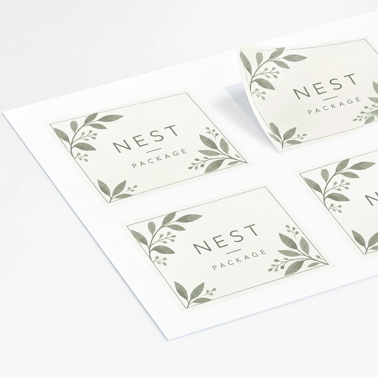 Custom Rectangle Sheet Labels