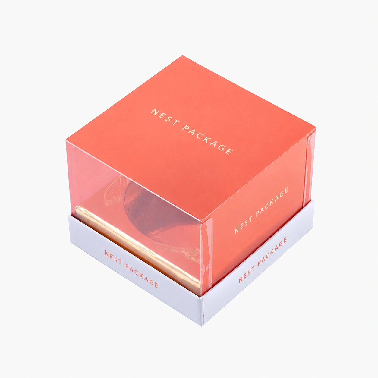Body Butter Box with Plastic Cover