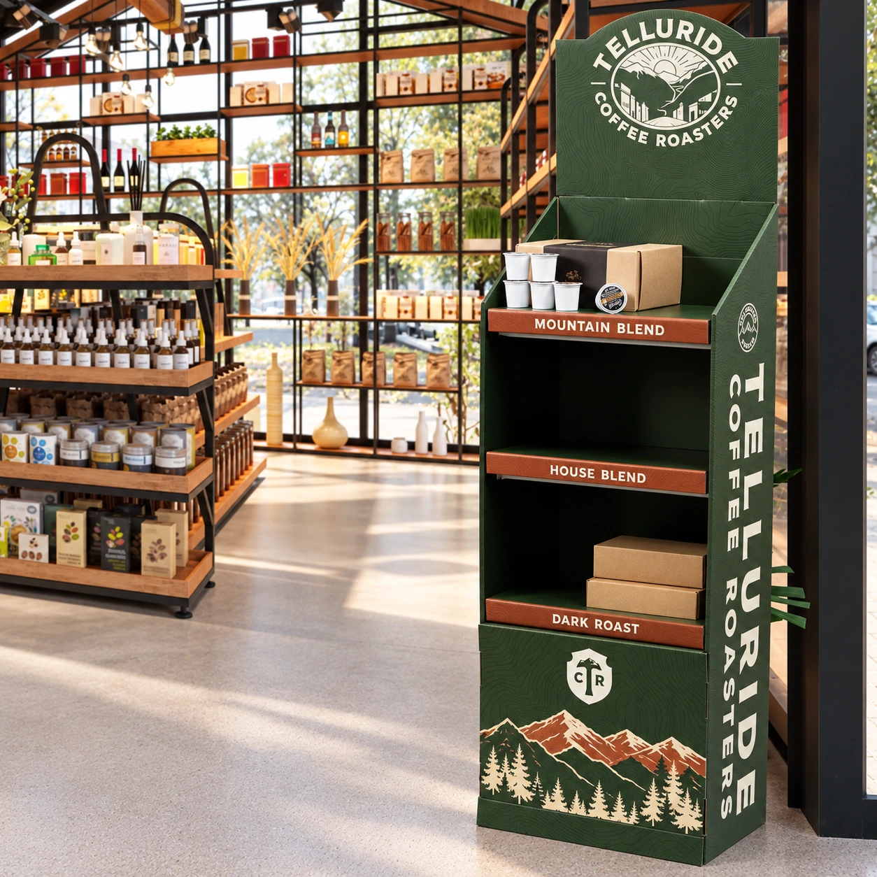 custom display packaging solution