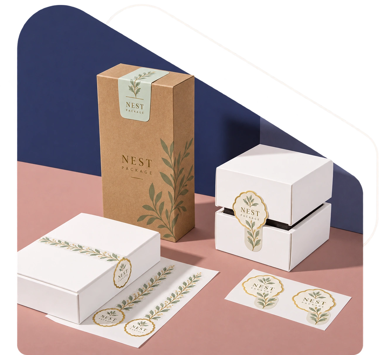 custom label & sticker